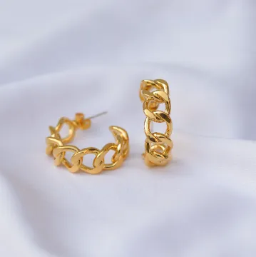 14K Gold-Filled Cuba Hoops