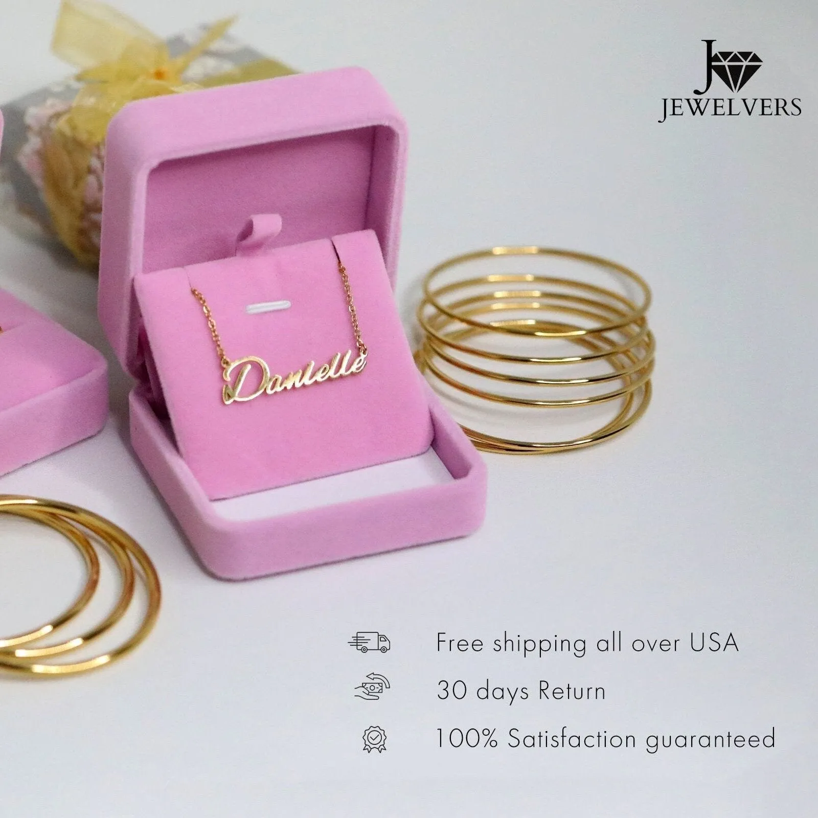14K Gold-Filled Dainty Pearl Necklace