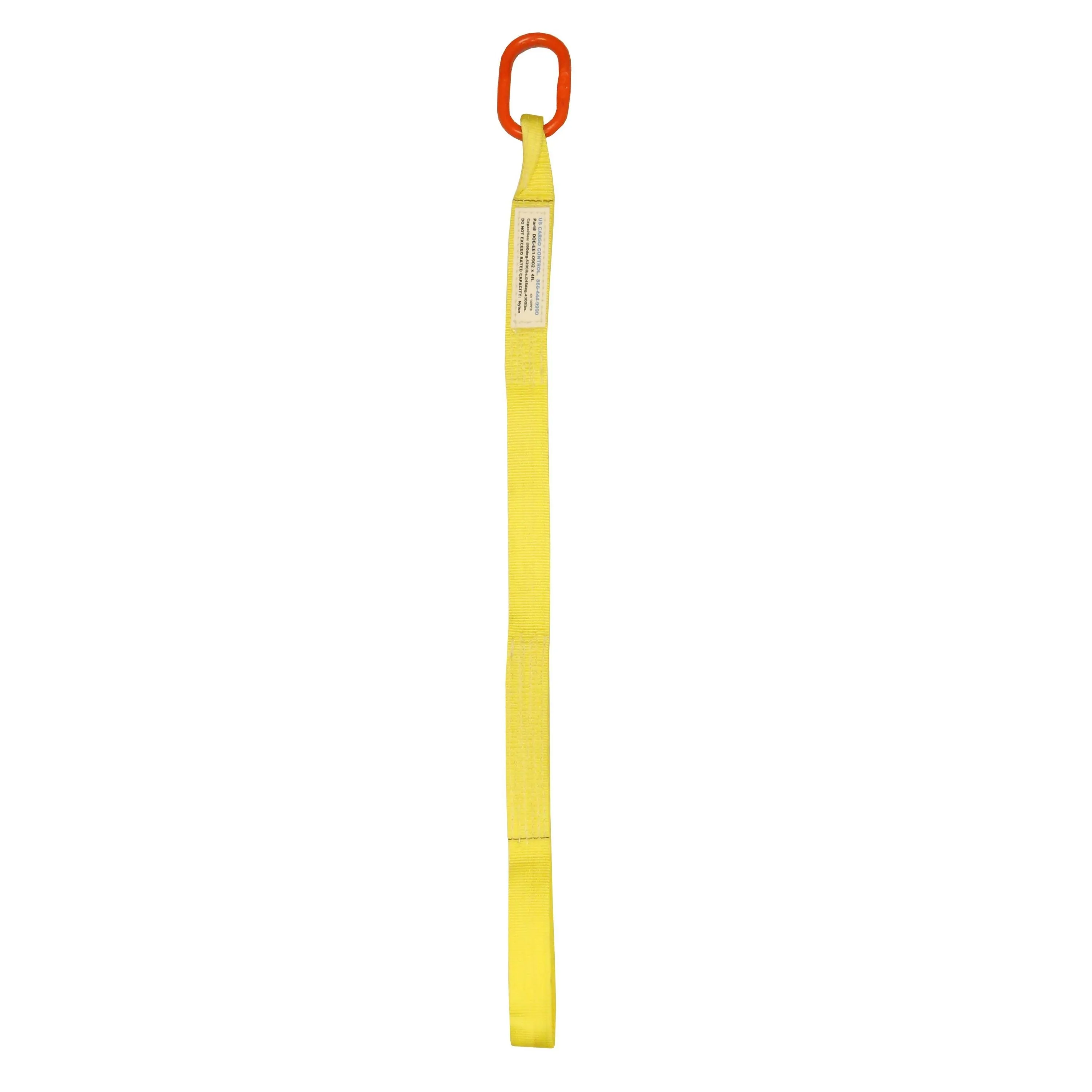 2"x14' (1 ply) Single Leg Nylon Sling w/ Master Link & Sewn Loop