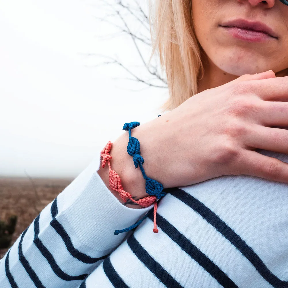 4 Fish Macrame Bracelet
