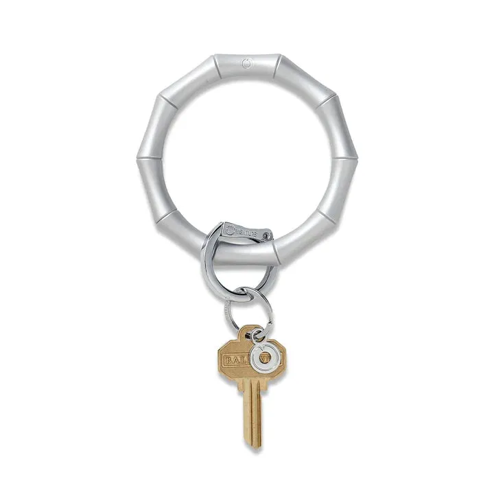Bamboo Collection Silicone Key Ring