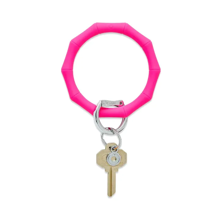 Bamboo Collection Silicone Key Ring