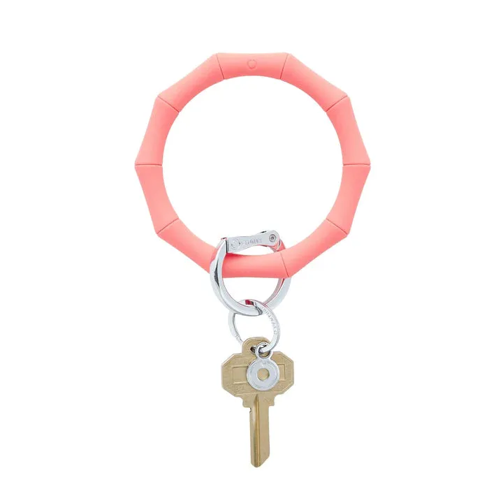 Bamboo Collection Silicone Key Ring