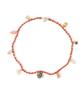 Beaded Charm Bracelet by See Real Flowers