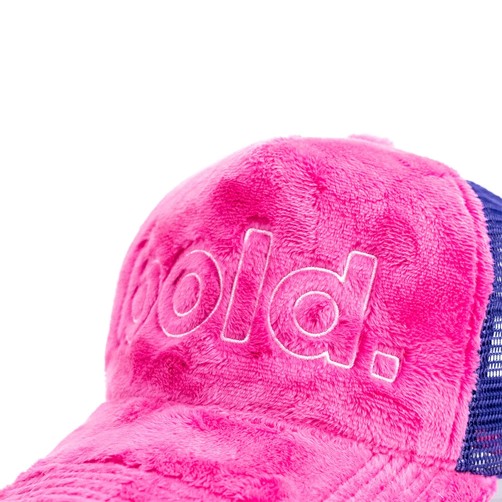 bold. Trucker Cap Pink/Purple