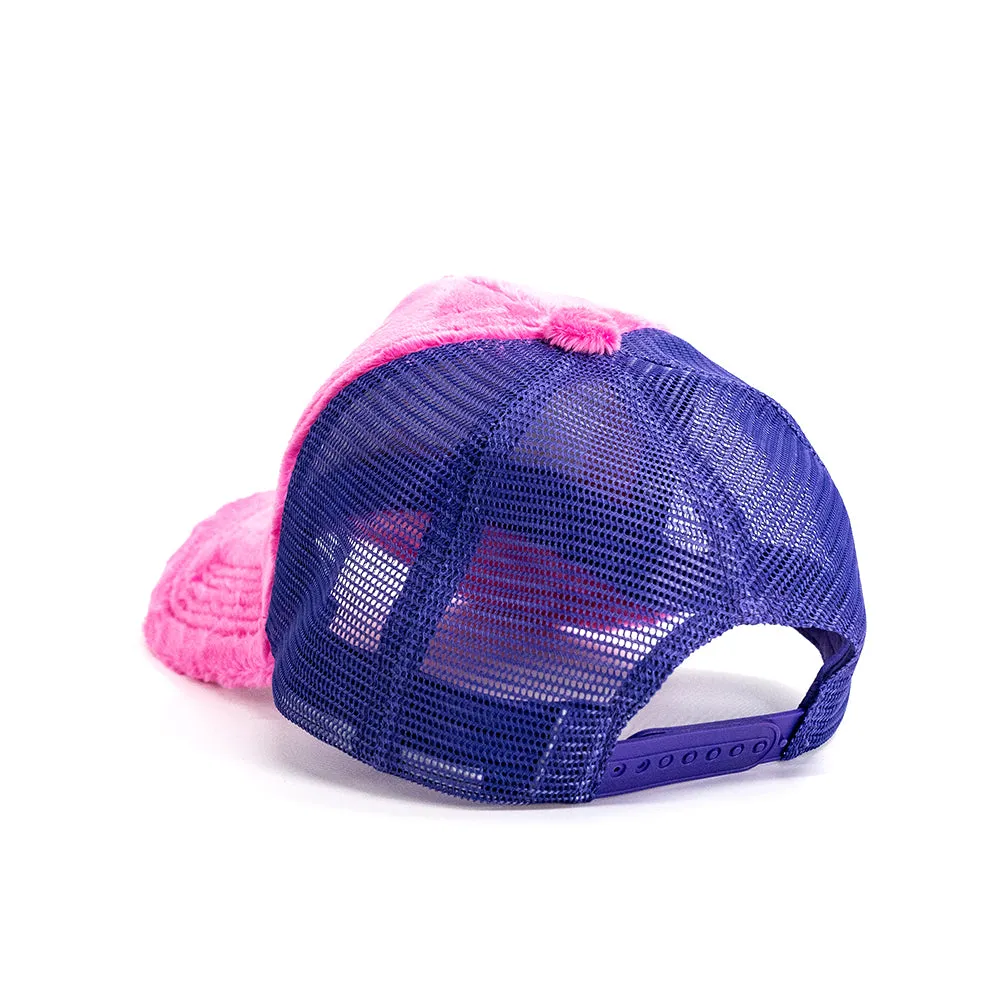 bold. Trucker Cap Pink/Purple