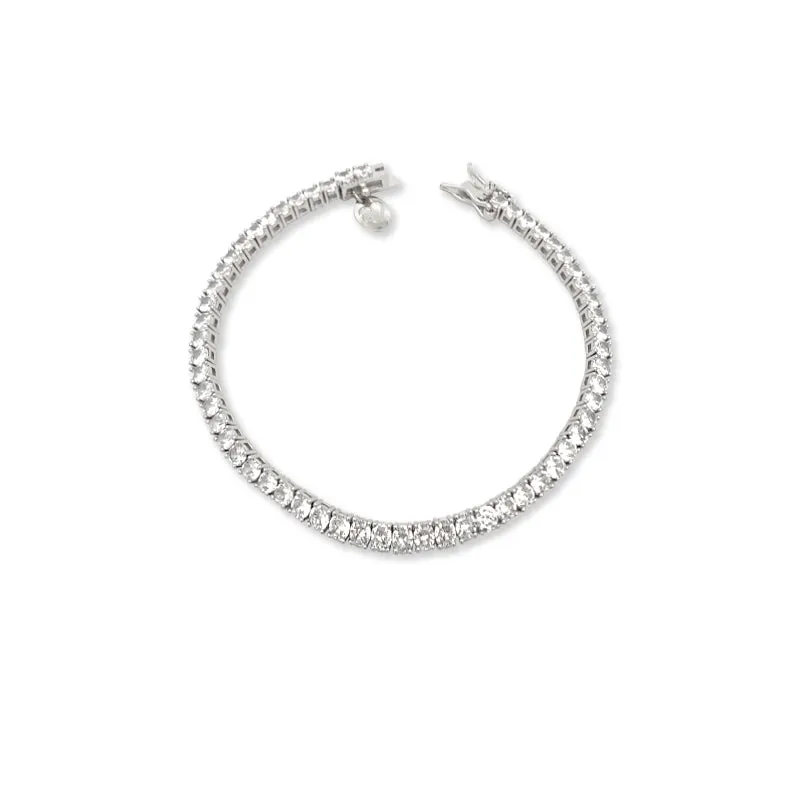Cubic Zirconia 4mm Tennis Bracelet