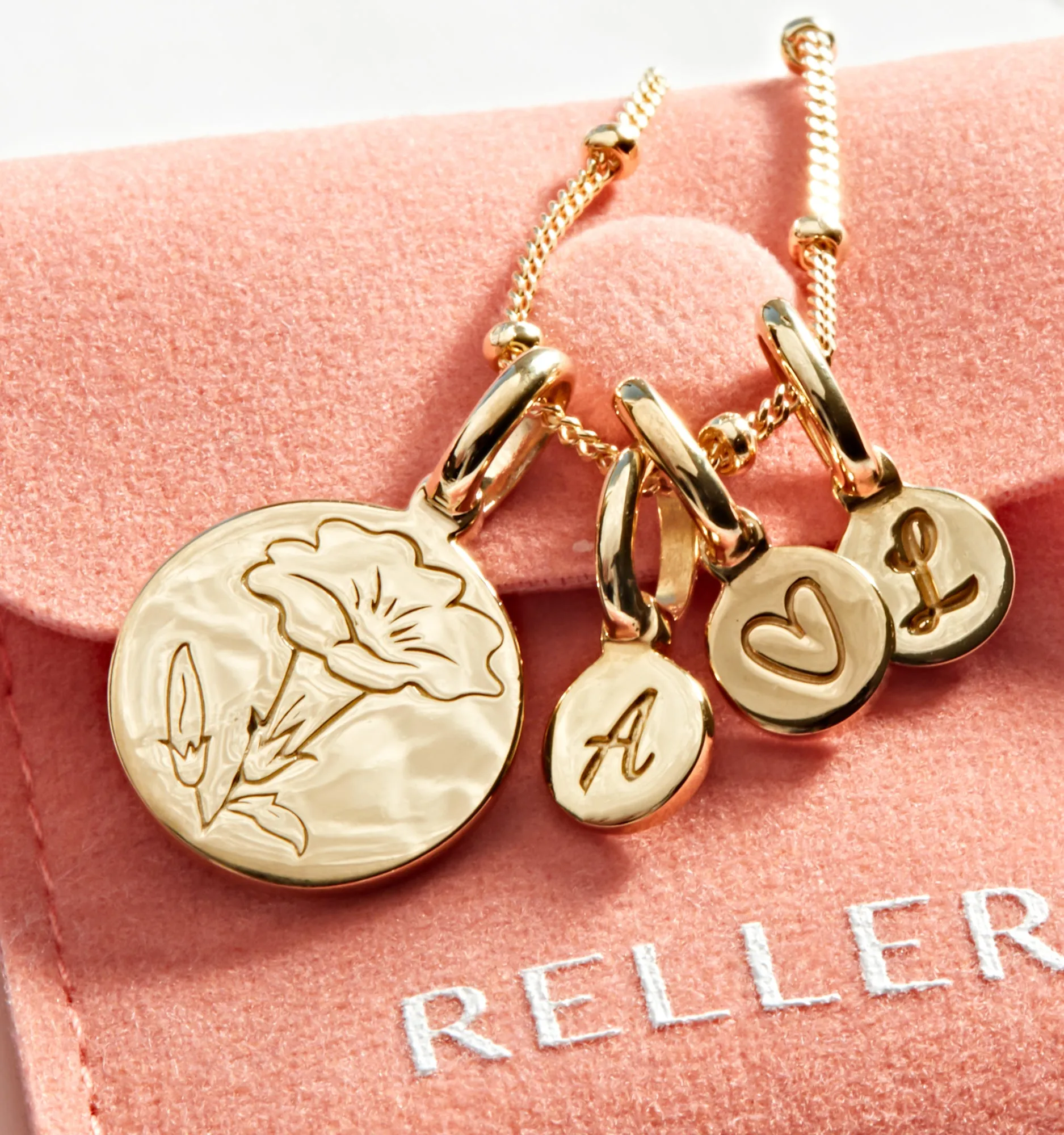 Dainty Morning Glory Necklace - September Flower