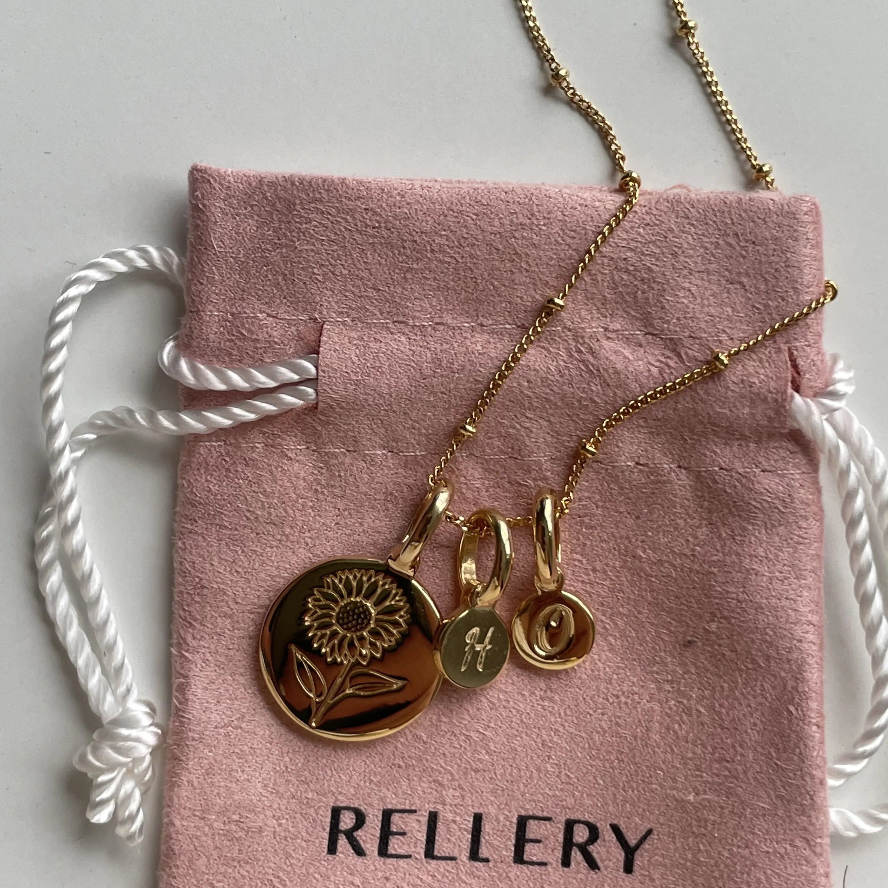 Dainty Morning Glory Necklace - September Flower