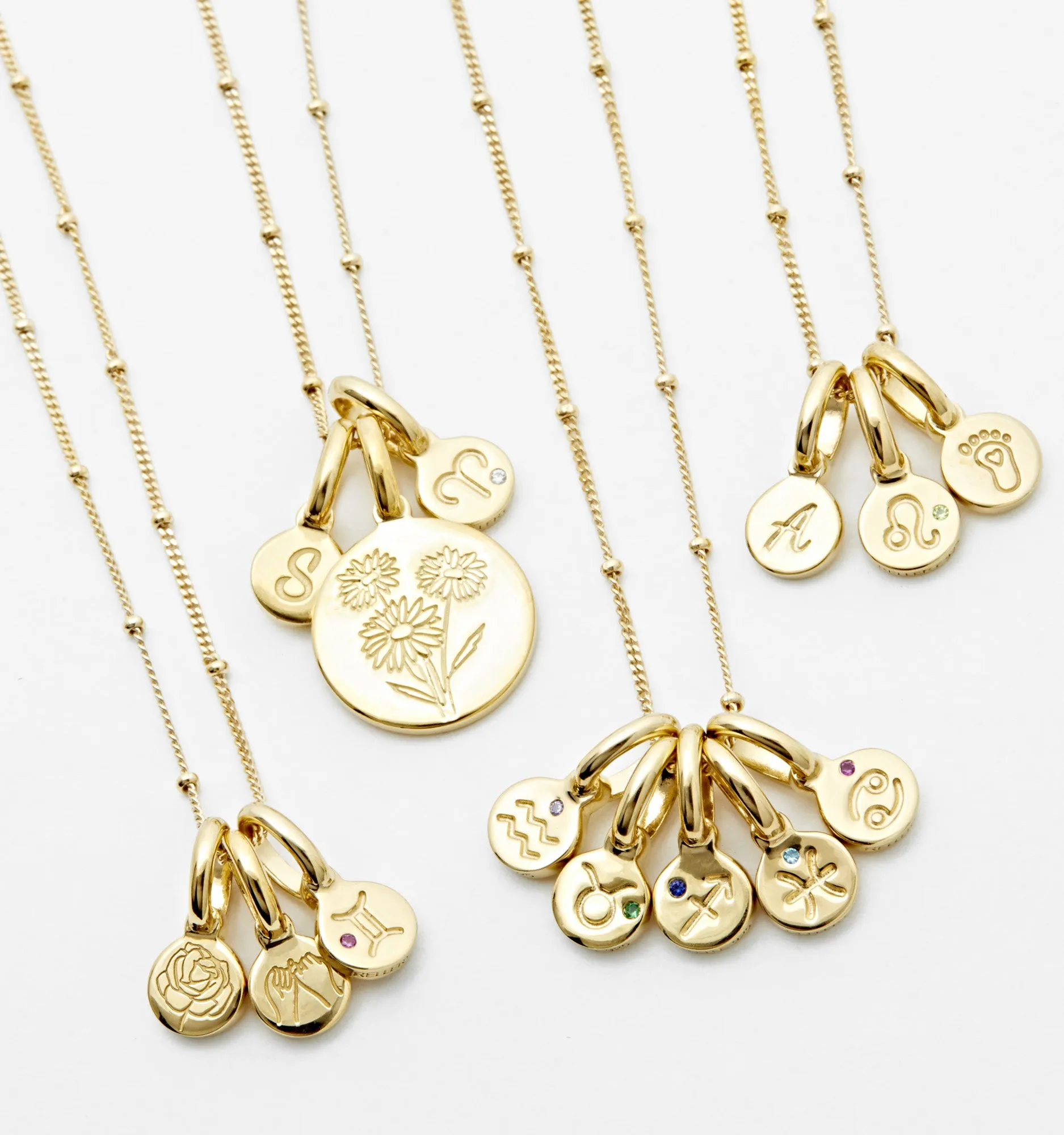 Dainty Morning Glory Necklace - September Flower