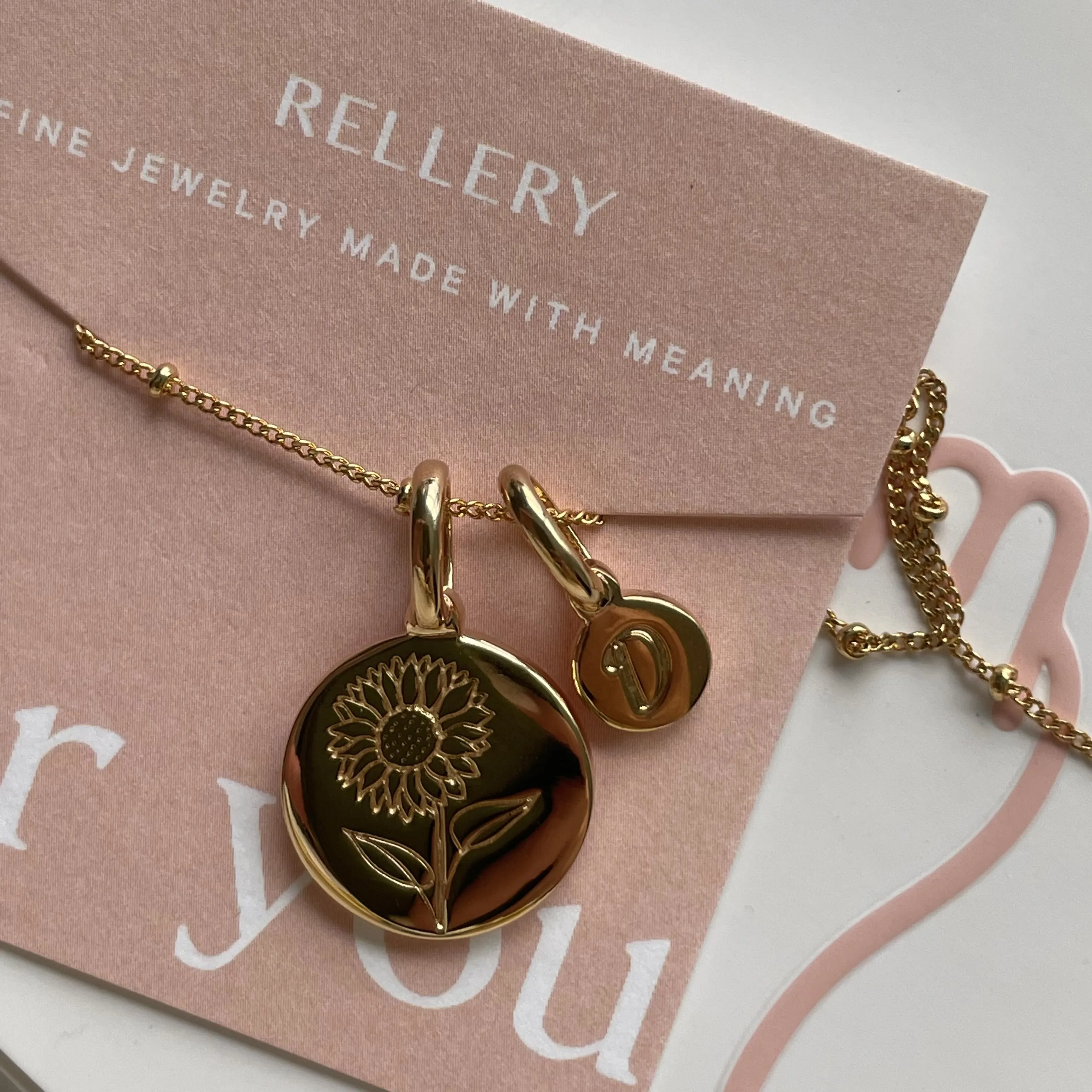 Dainty Morning Glory Necklace - September Flower