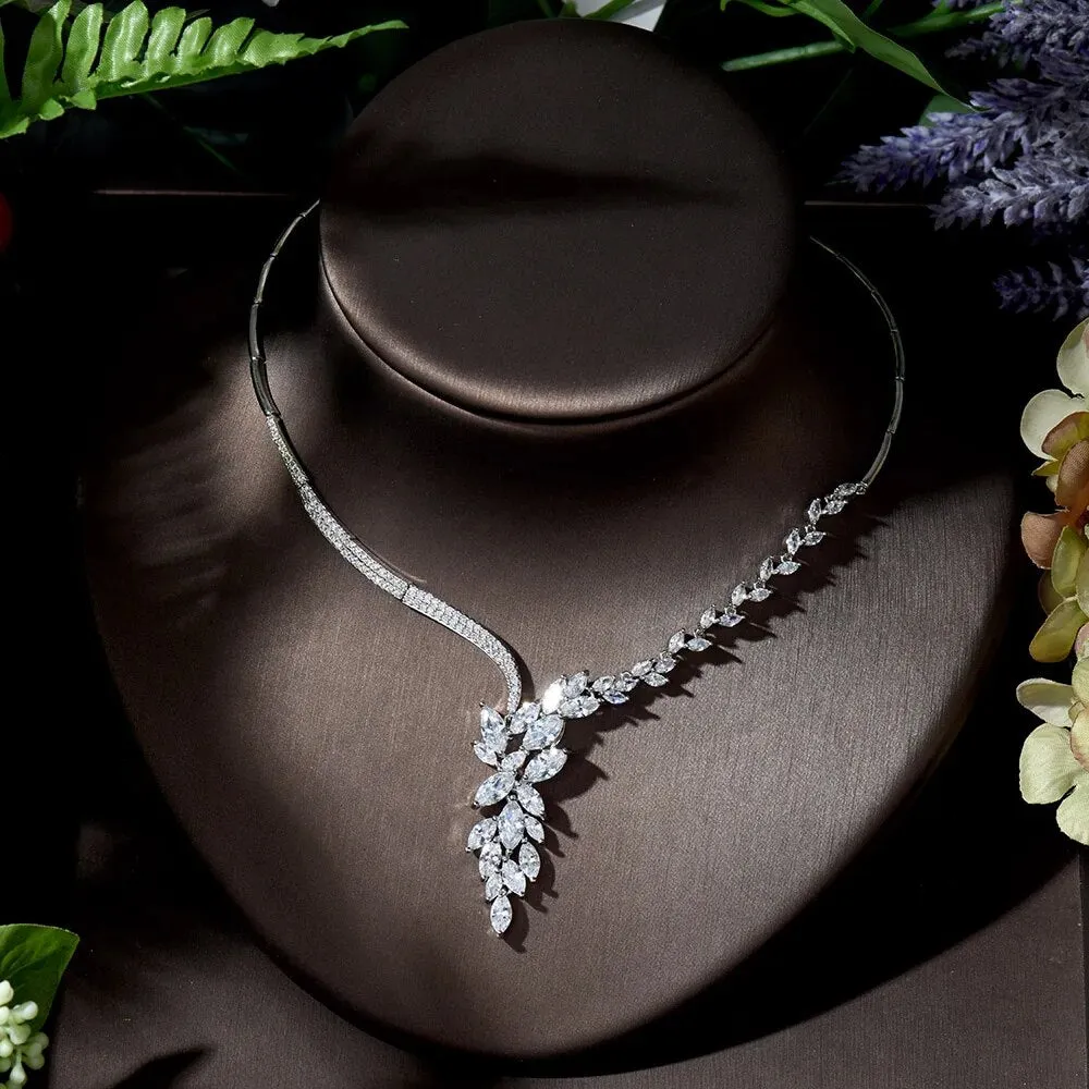Dinner Jewelry Set Bridal Necklace