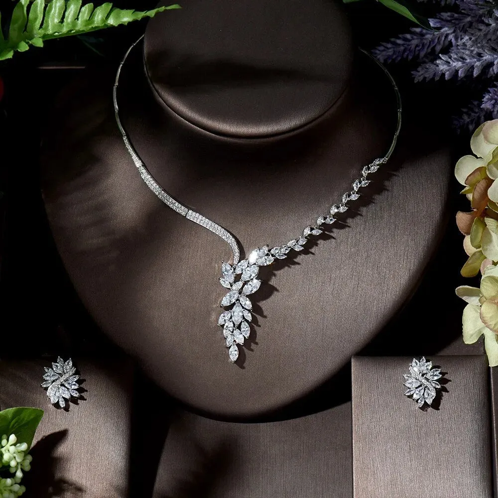 Dinner Jewelry Set Bridal Necklace