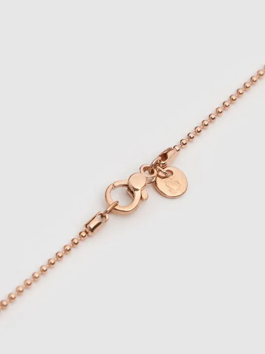 DoDo   9Kt Rose Gold Bollicine necklace 