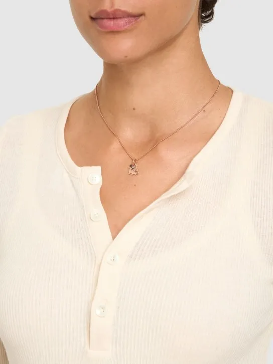 DoDo   9Kt Rose Gold Bollicine necklace 