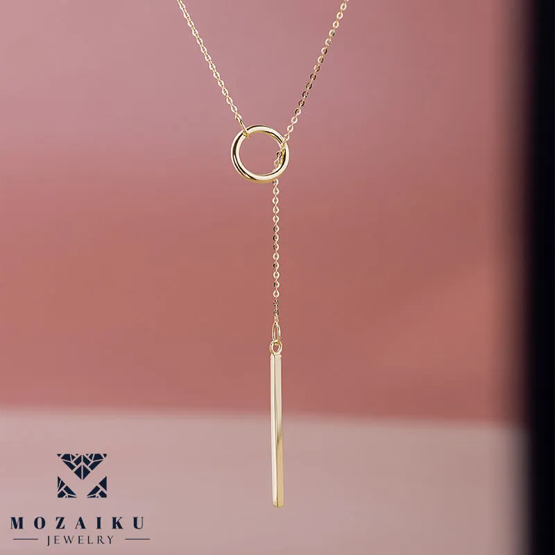 Eternity Gold Mosaic Necklace