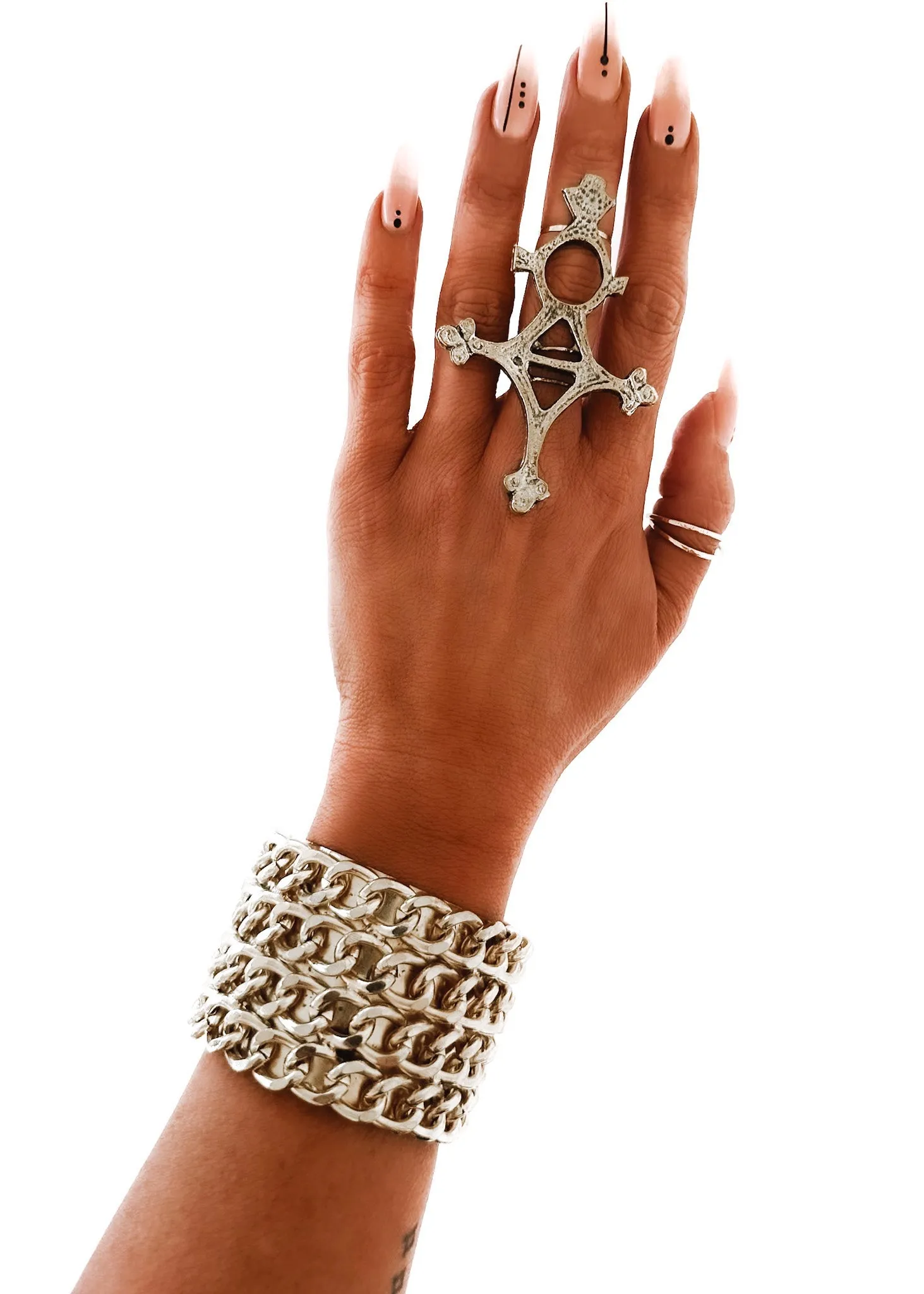 FINAL SALE: GILDED STATEMENT CUFF BRACELET
