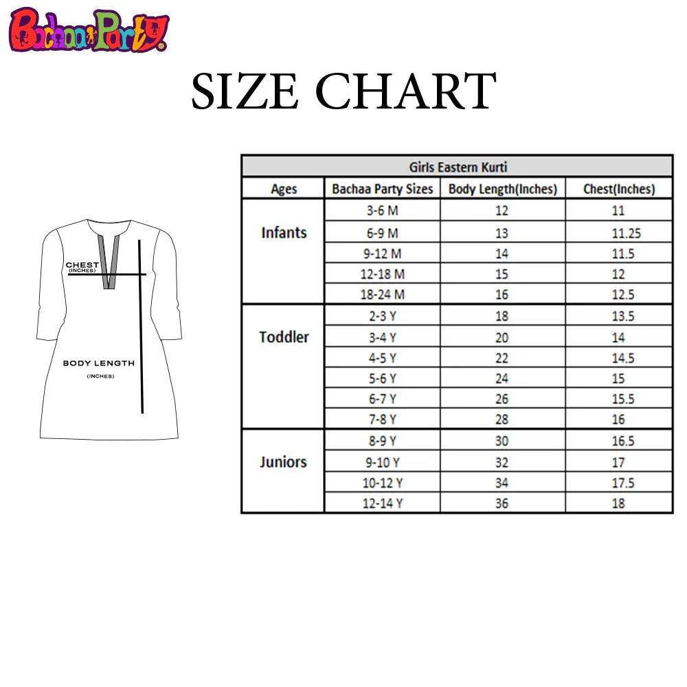 Girls Jacquard 2PCs Suit Folk Love - Blue