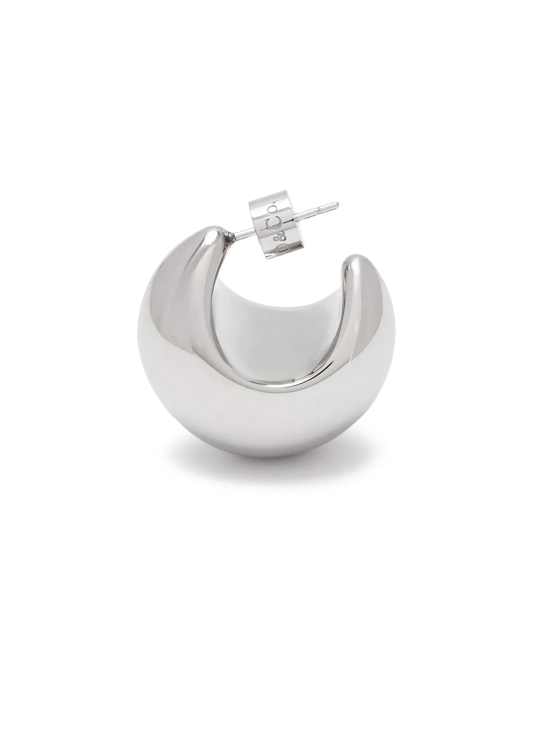 Hollow Crescent Earrings