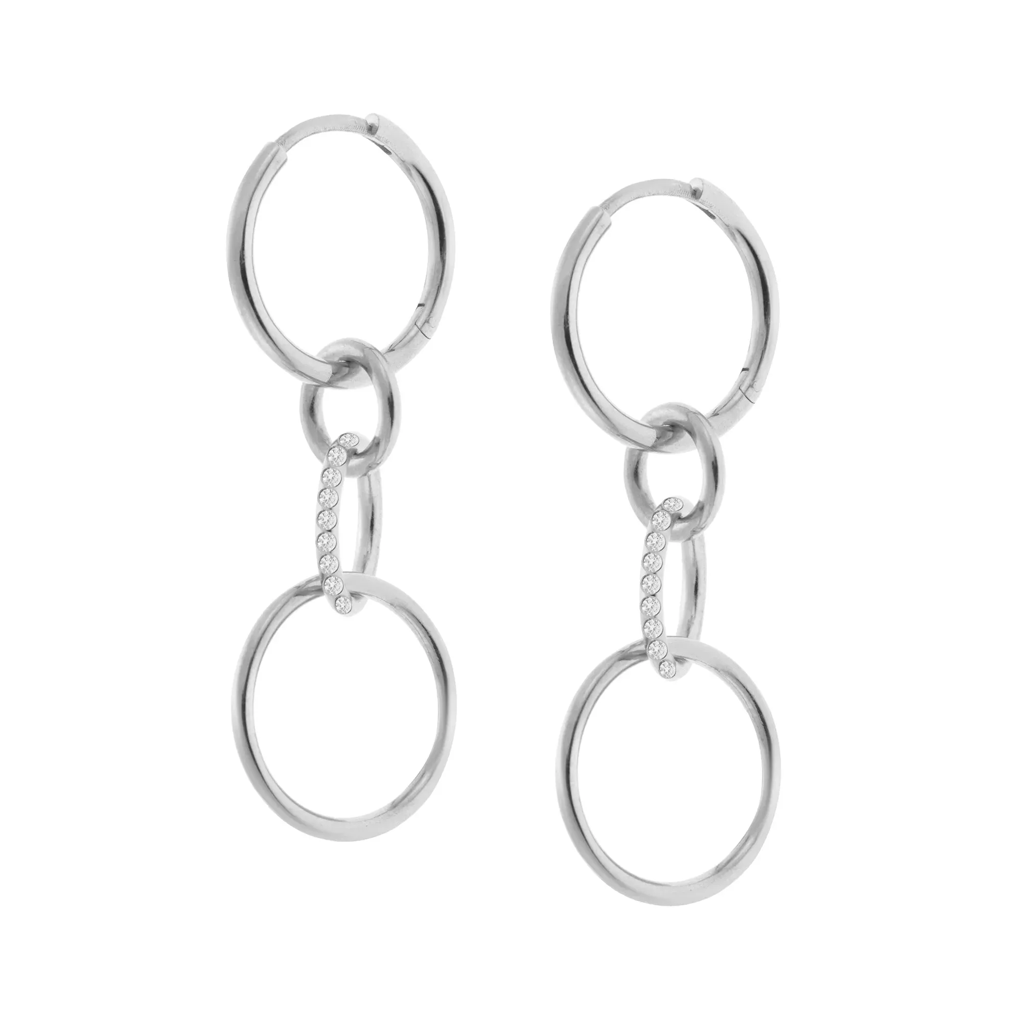 Hula Hoop Crystal SLV