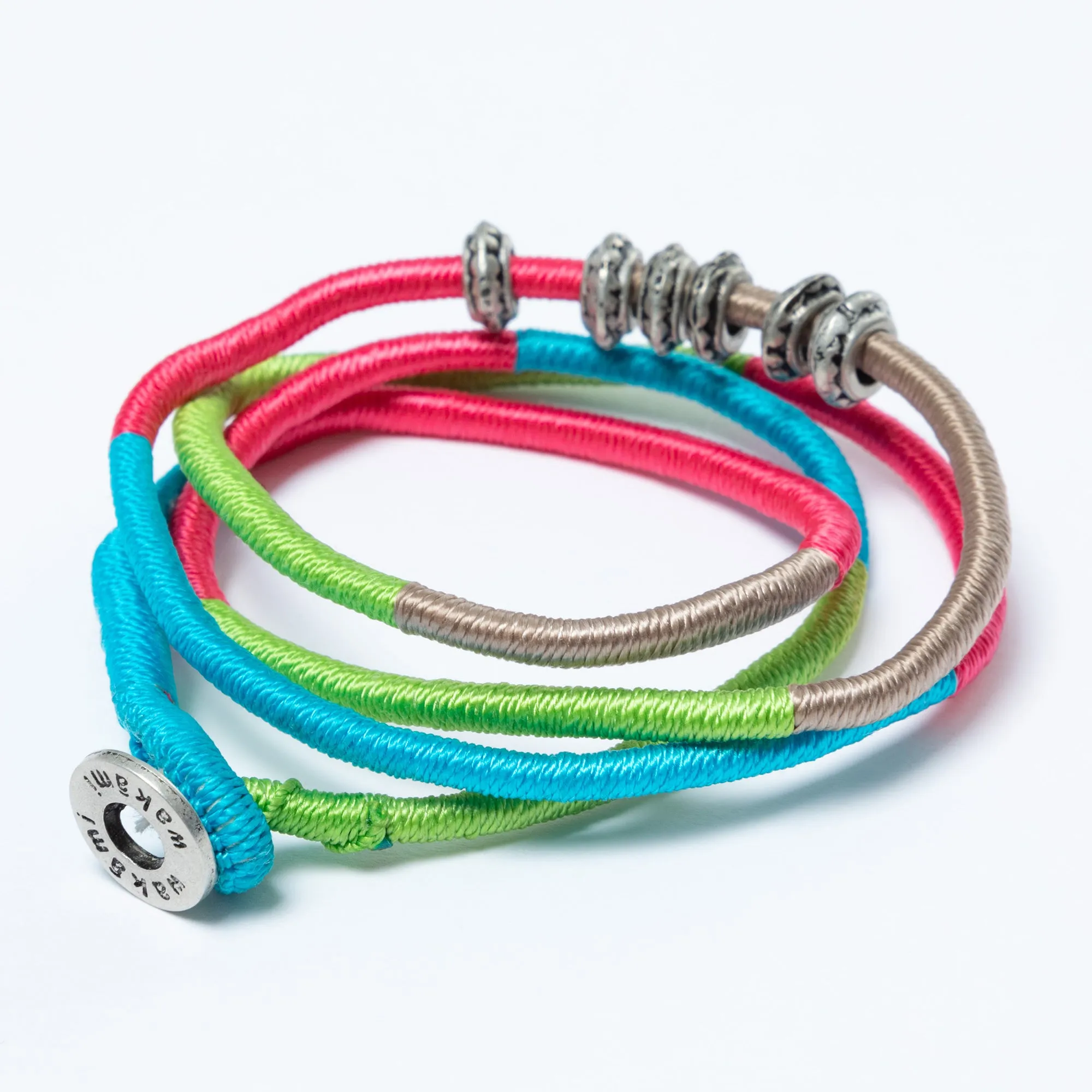 Infinite Inspiration Woven Wrap Bracelet