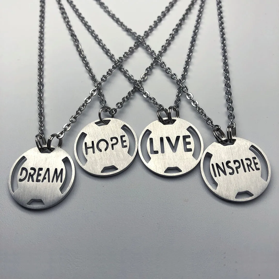 INSPIRE Necklace - Stainless Steel
