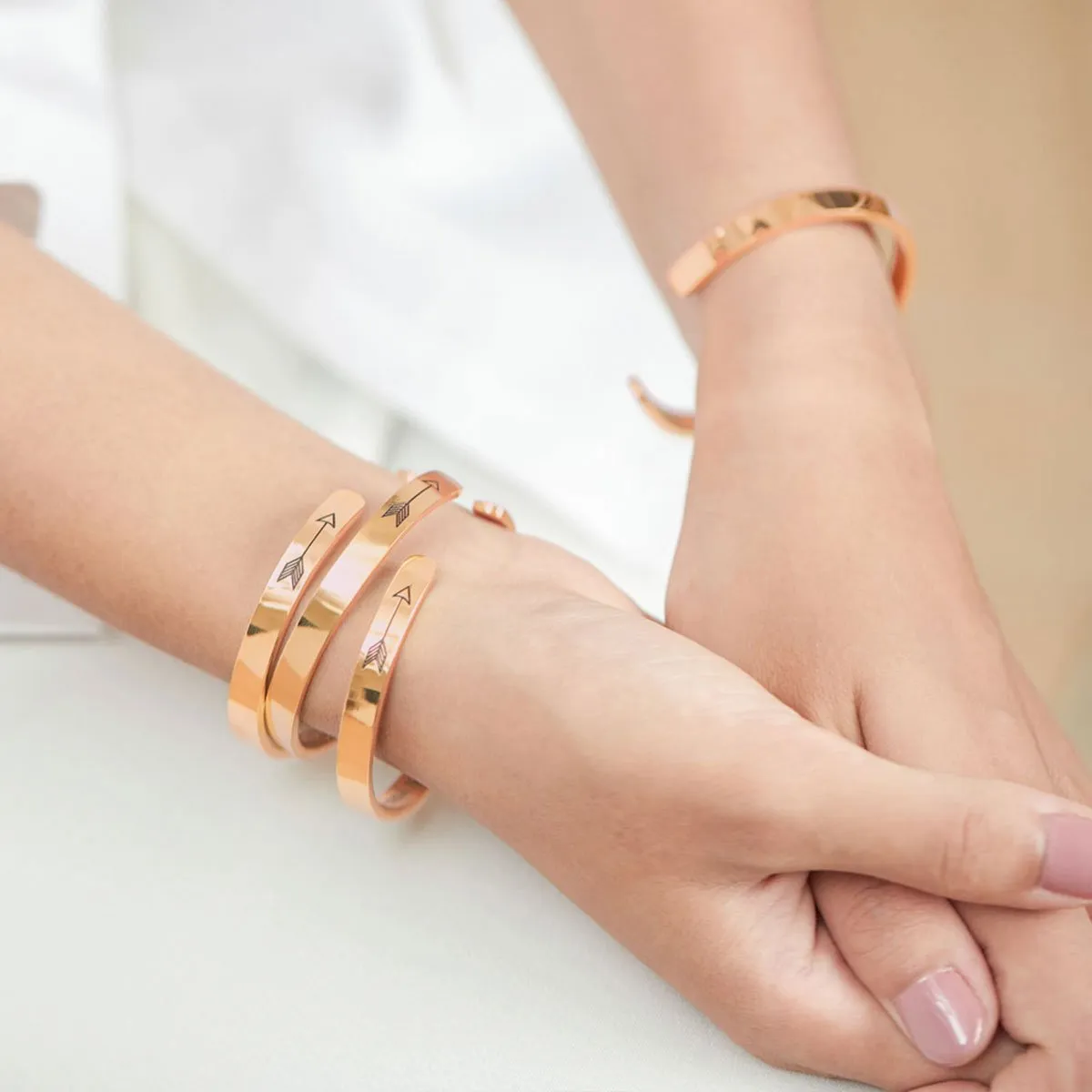 Keep Fucking Going Personalizable Cuff Bracelet