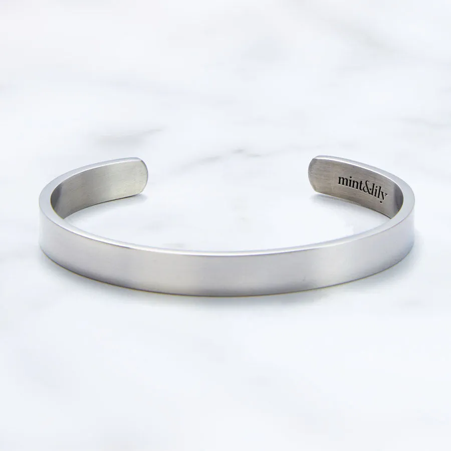 Keep Fucking Going Personalizable Cuff Bracelet