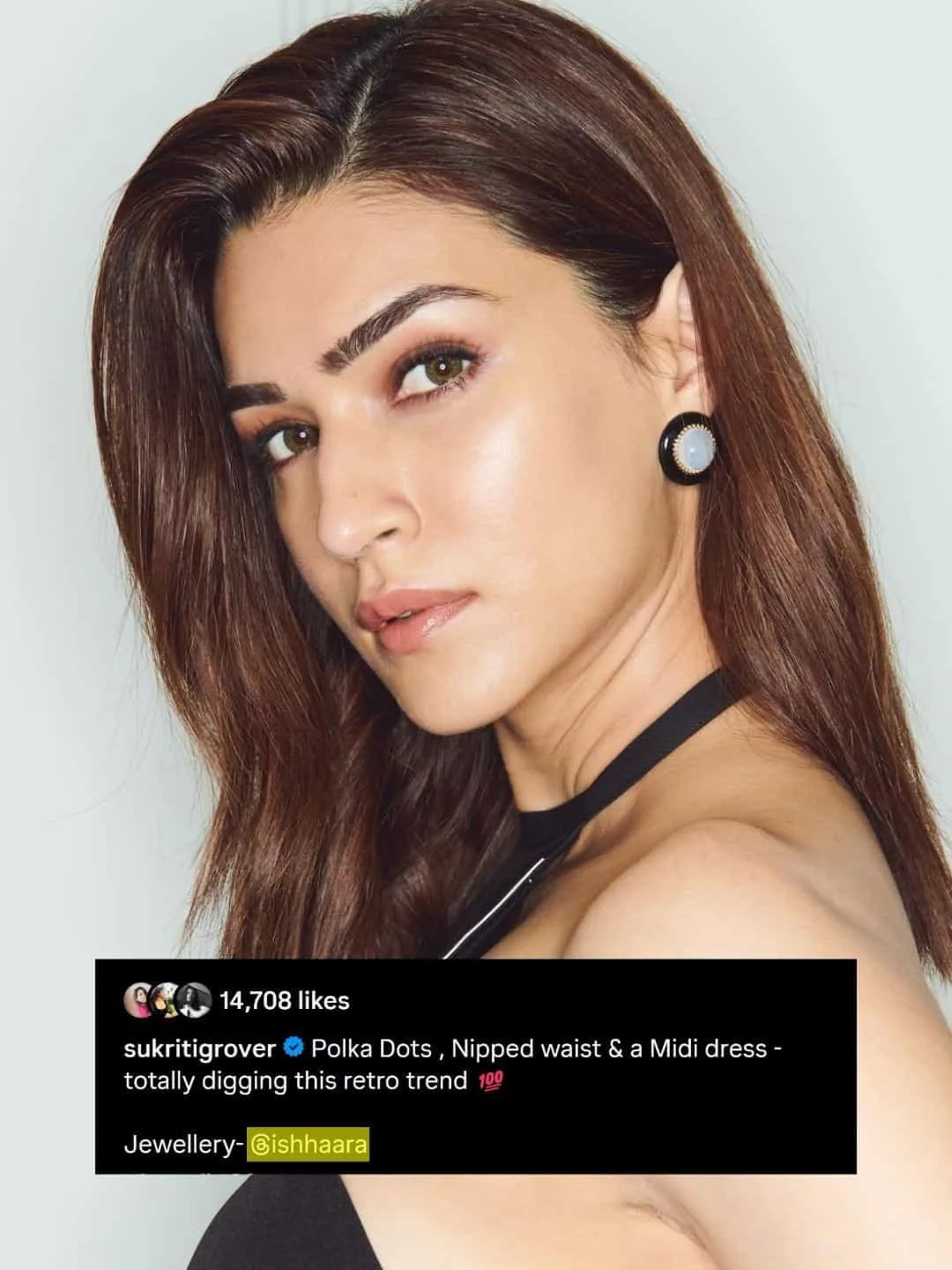 Kriti Sanon In Astral Orbit Earrings