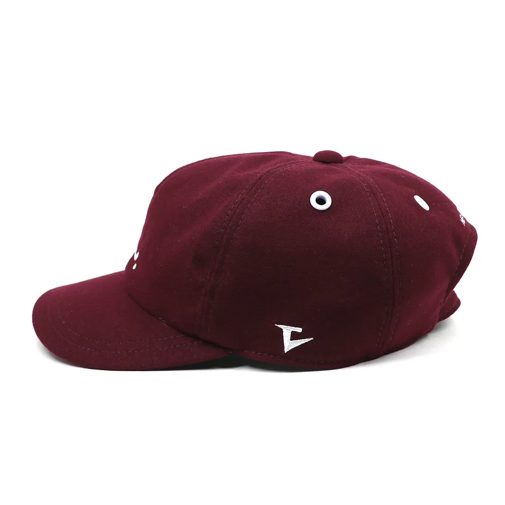 L.L WOOL CAP -BURGUNDY-