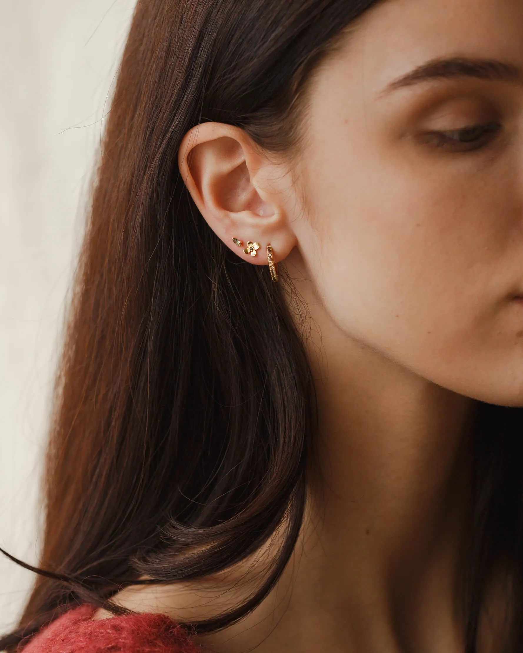 Midnight Blossom Studs