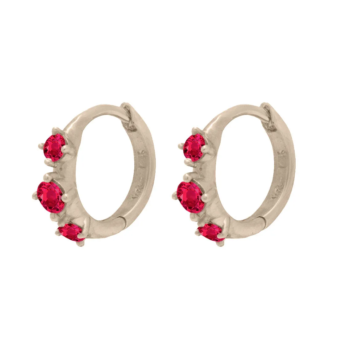 Mini Orion's Belt Clickers, Red Ruby