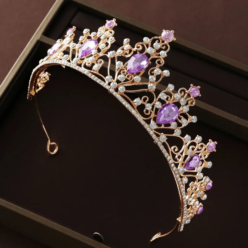 Modern Purple Princess Tiara