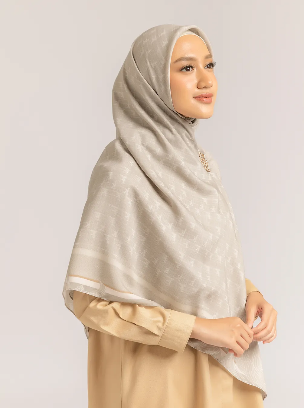 MONOGRAM XL SCARF CASHMERE