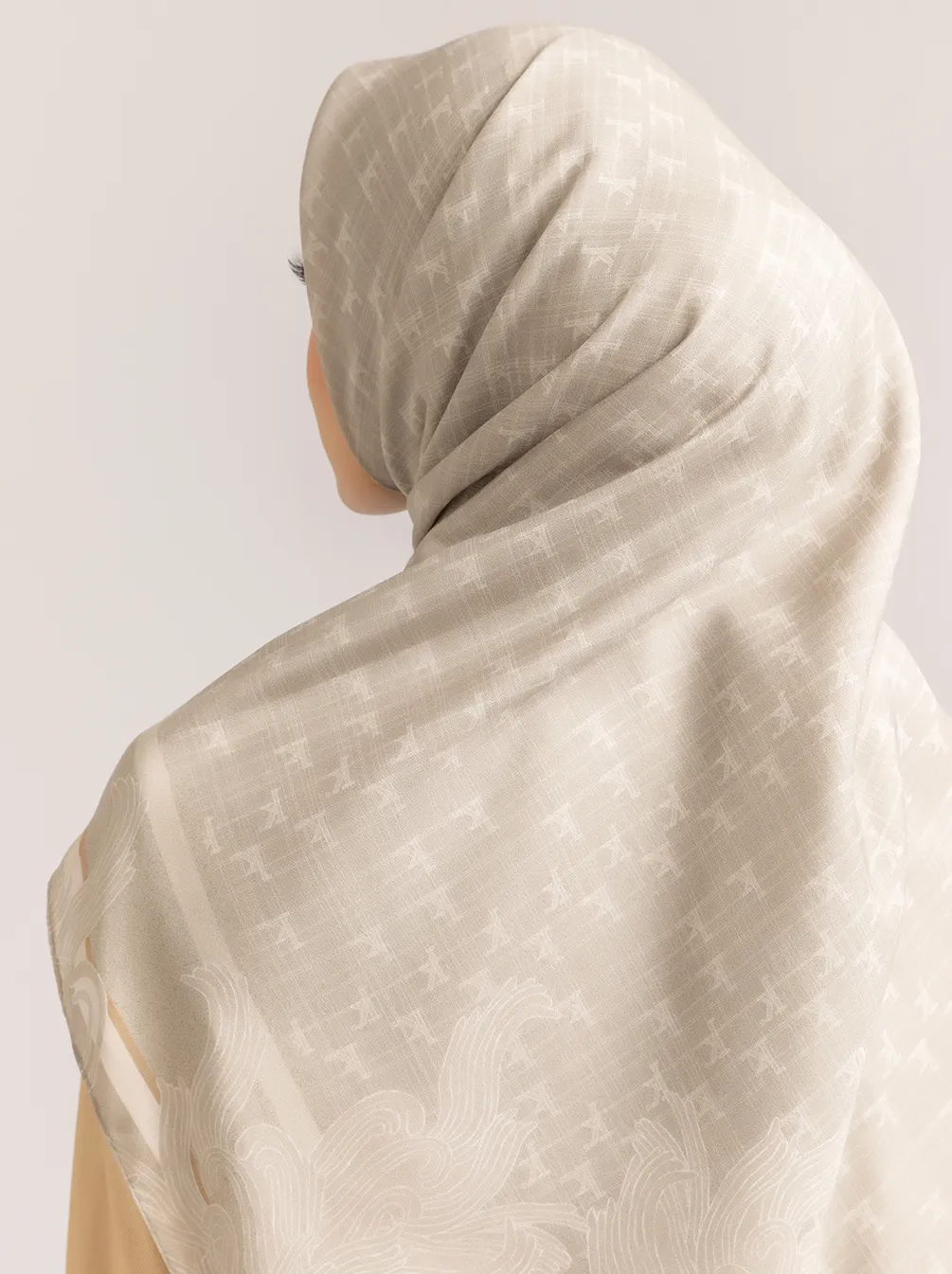 MONOGRAM XL SCARF CASHMERE