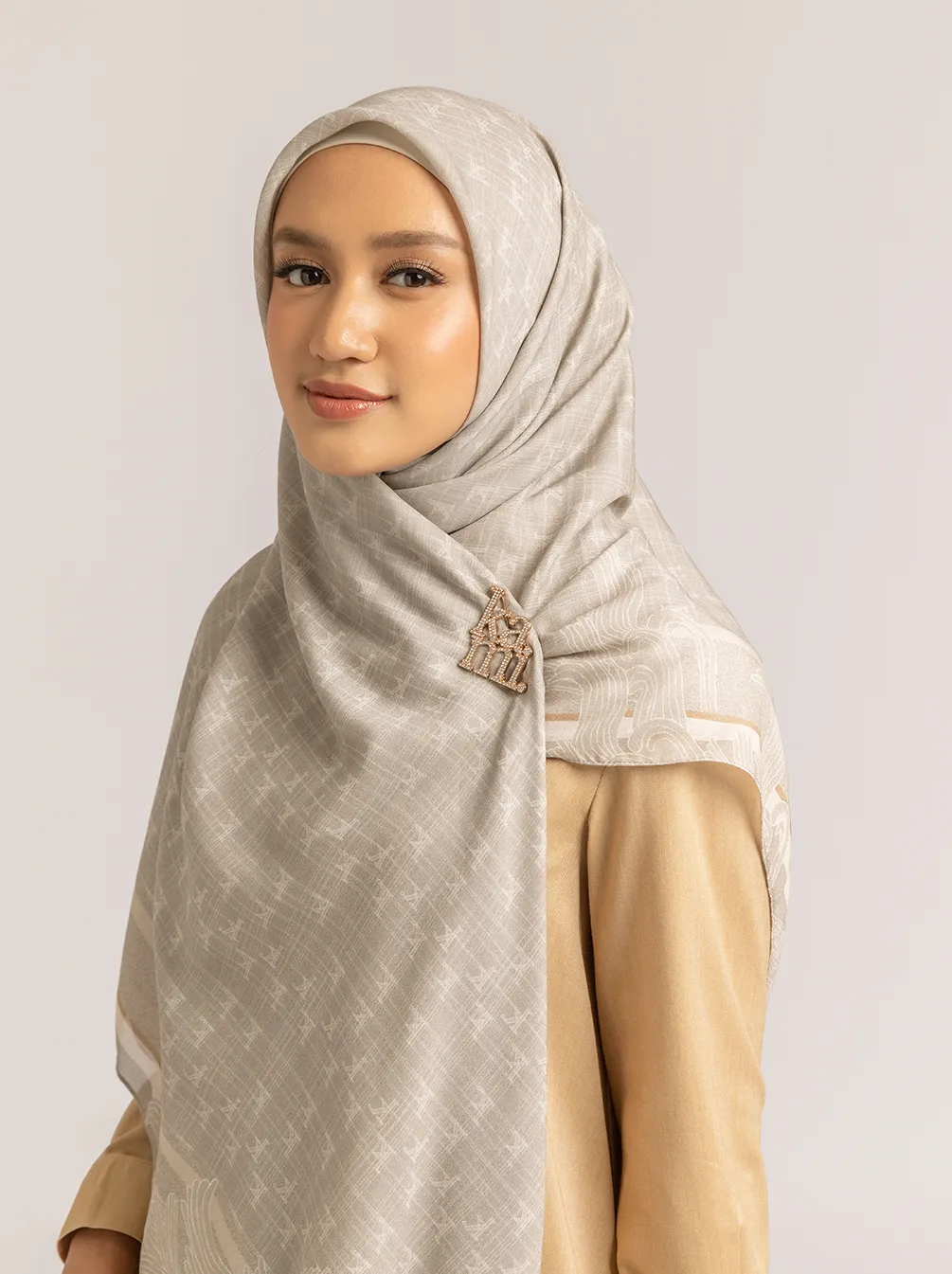 MONOGRAM XL SCARF CASHMERE