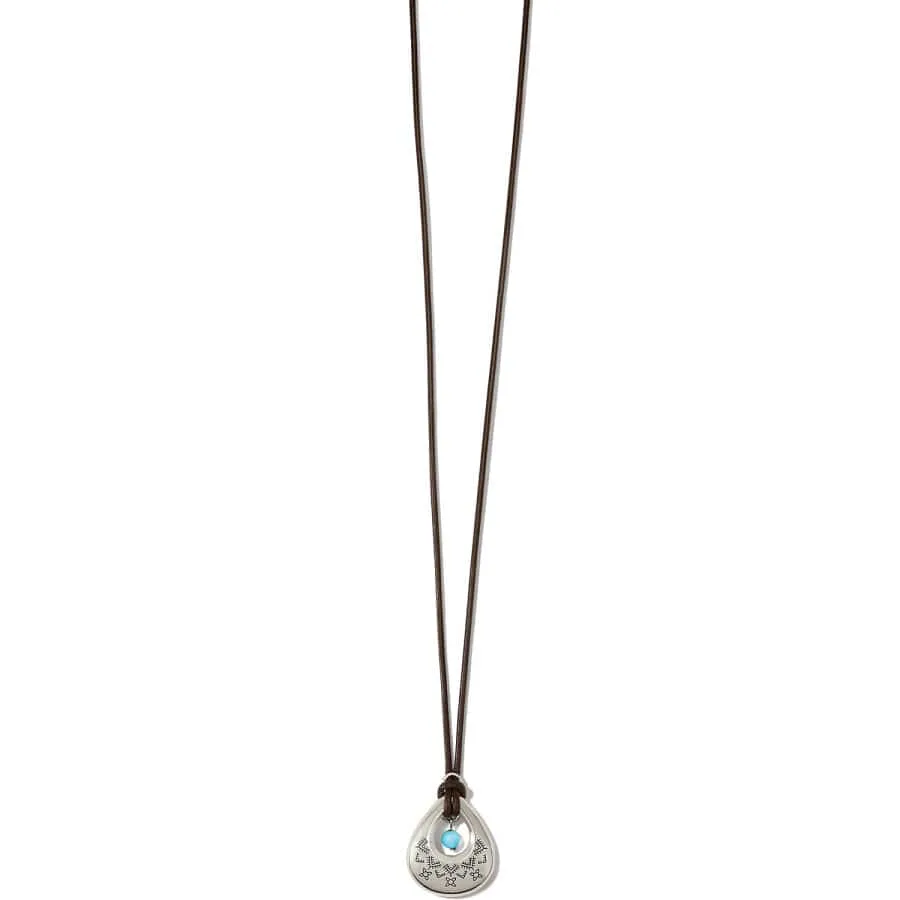 Mosaic Paseo Teardrop Necklace