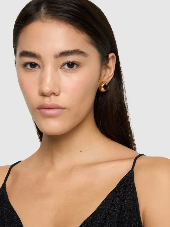 Moschino   Heart Buttons studs earrings 