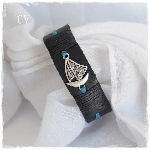 Nautical Sailing Boat Bracelet