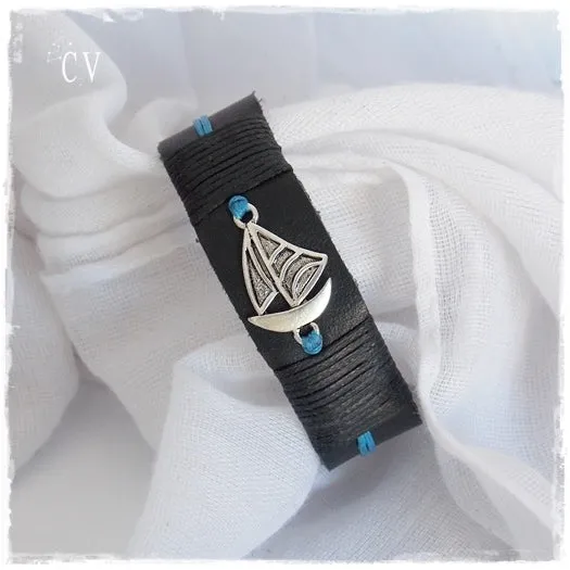 Nautical Sailing Boat Bracelet