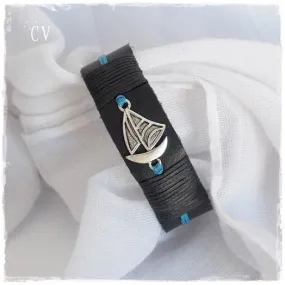 Nautical Sailing Boat Bracelet