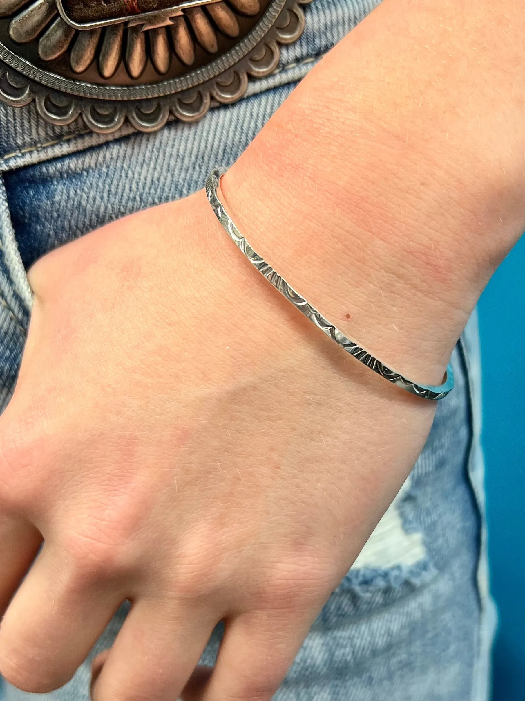 Over The Rainbow Sterling Cuff Bracelet