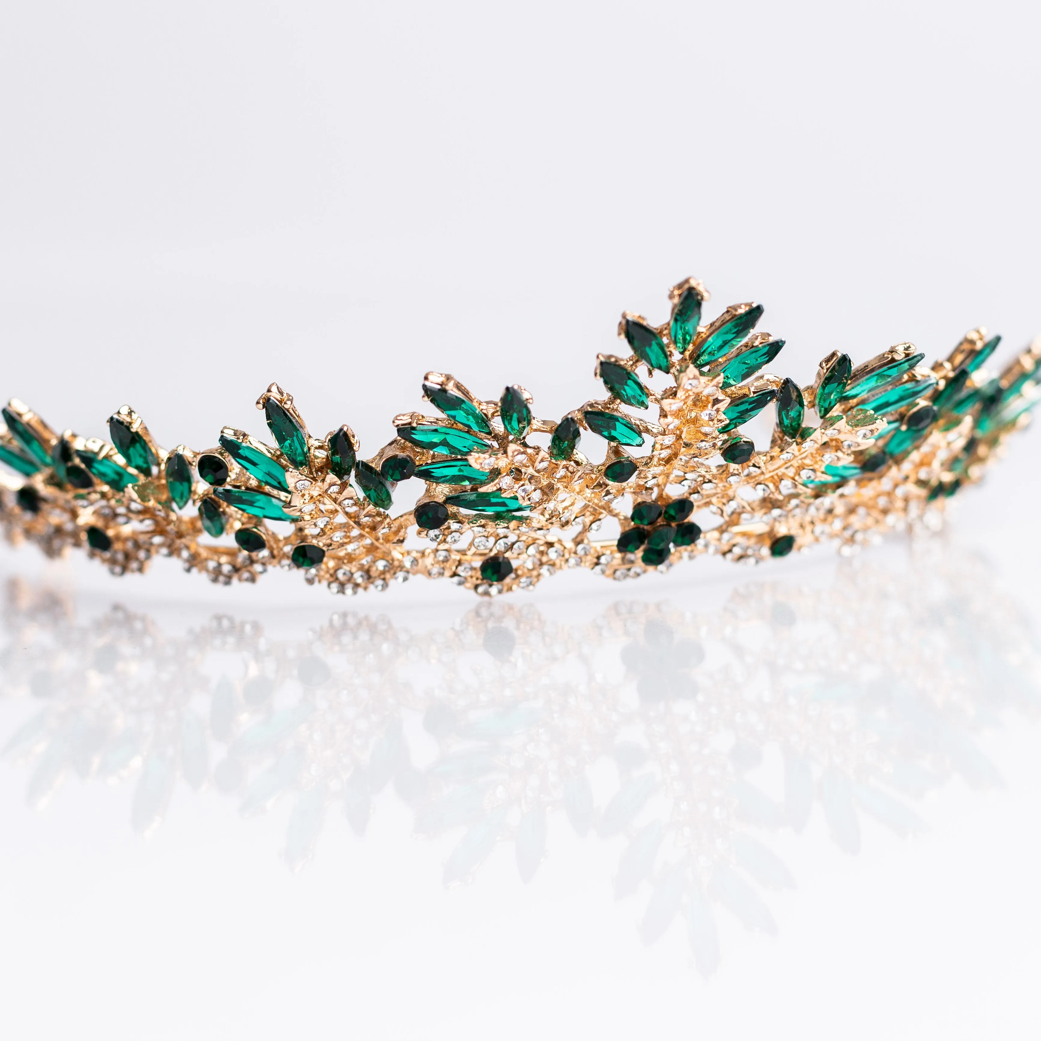 Petra’s Tiara in Green