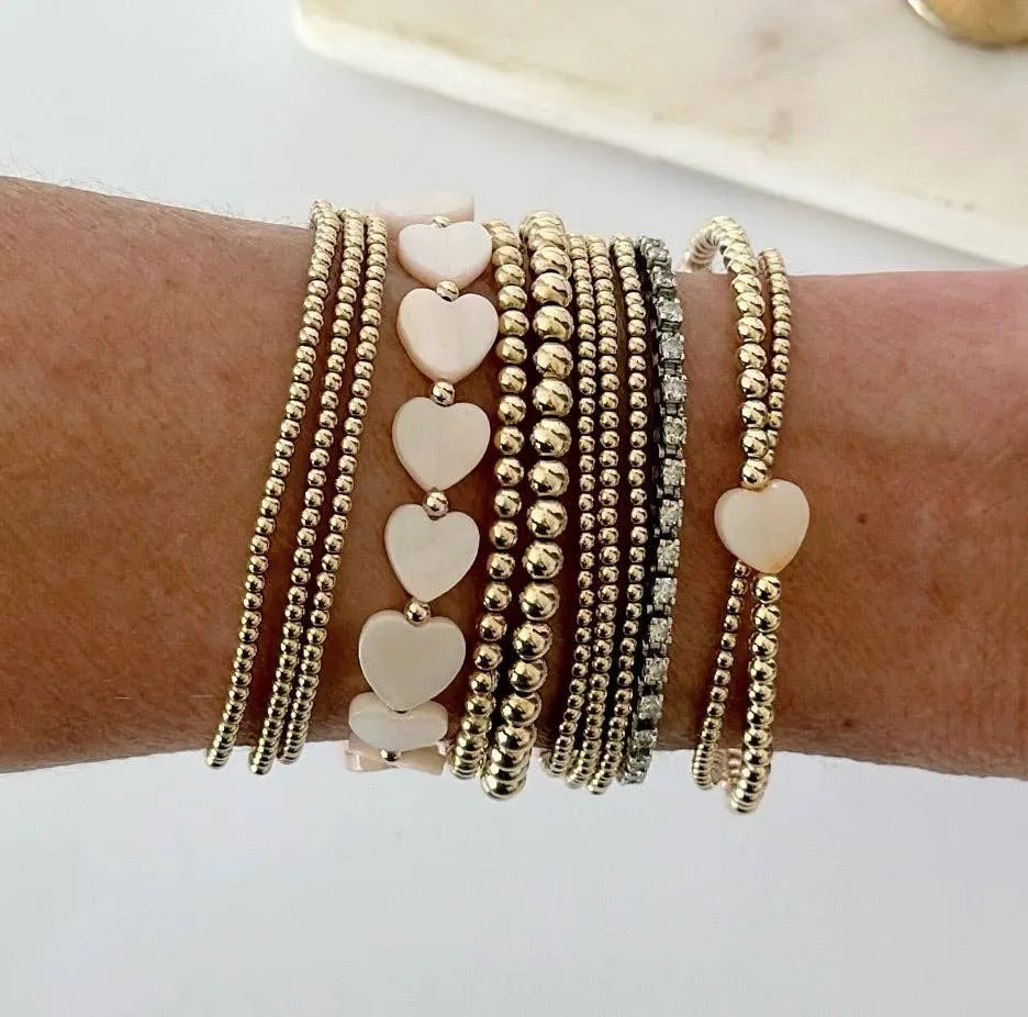 Pink Heart Bracelet