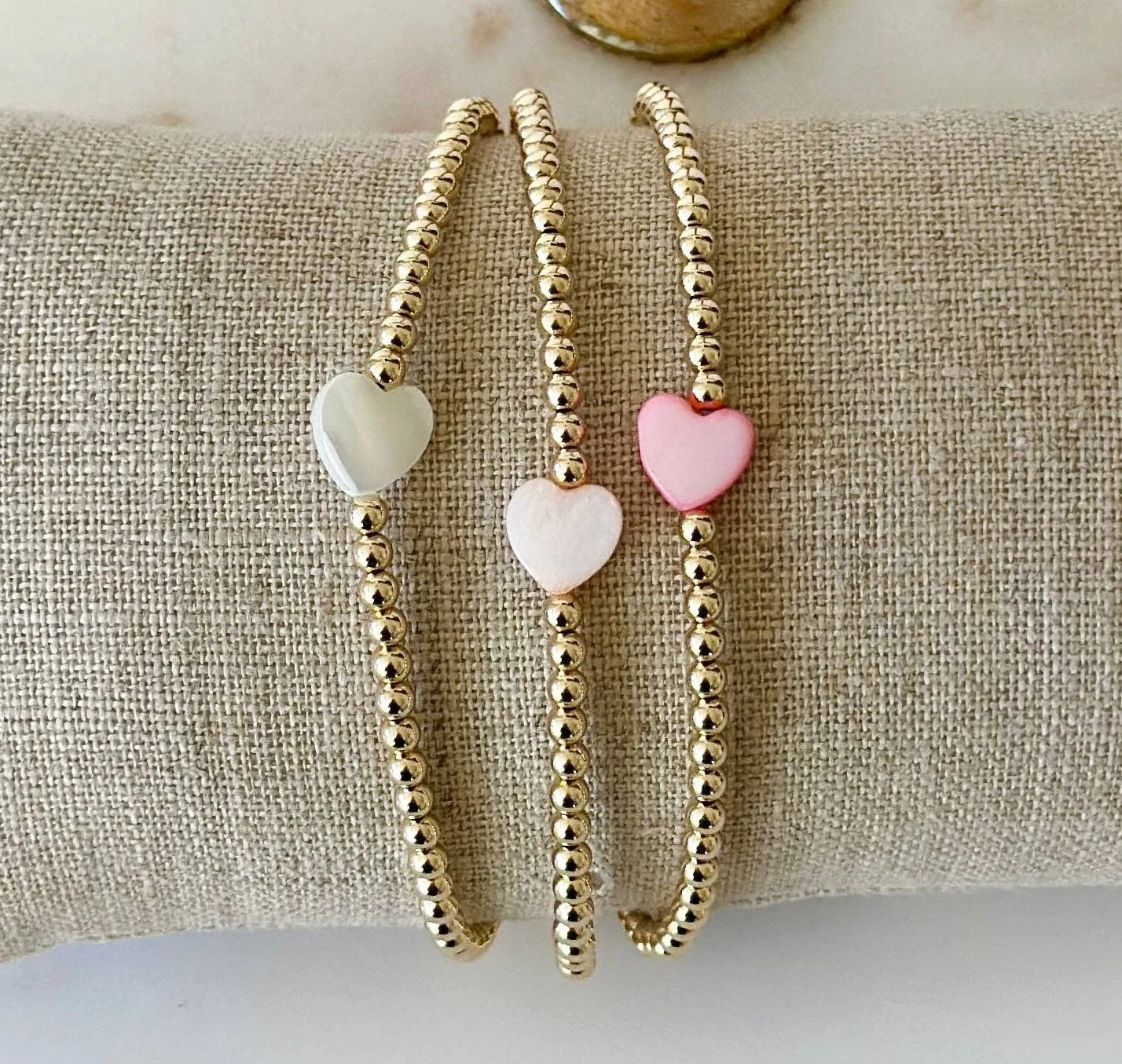 Pink Heart Bracelet