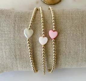Pink Heart Bracelet