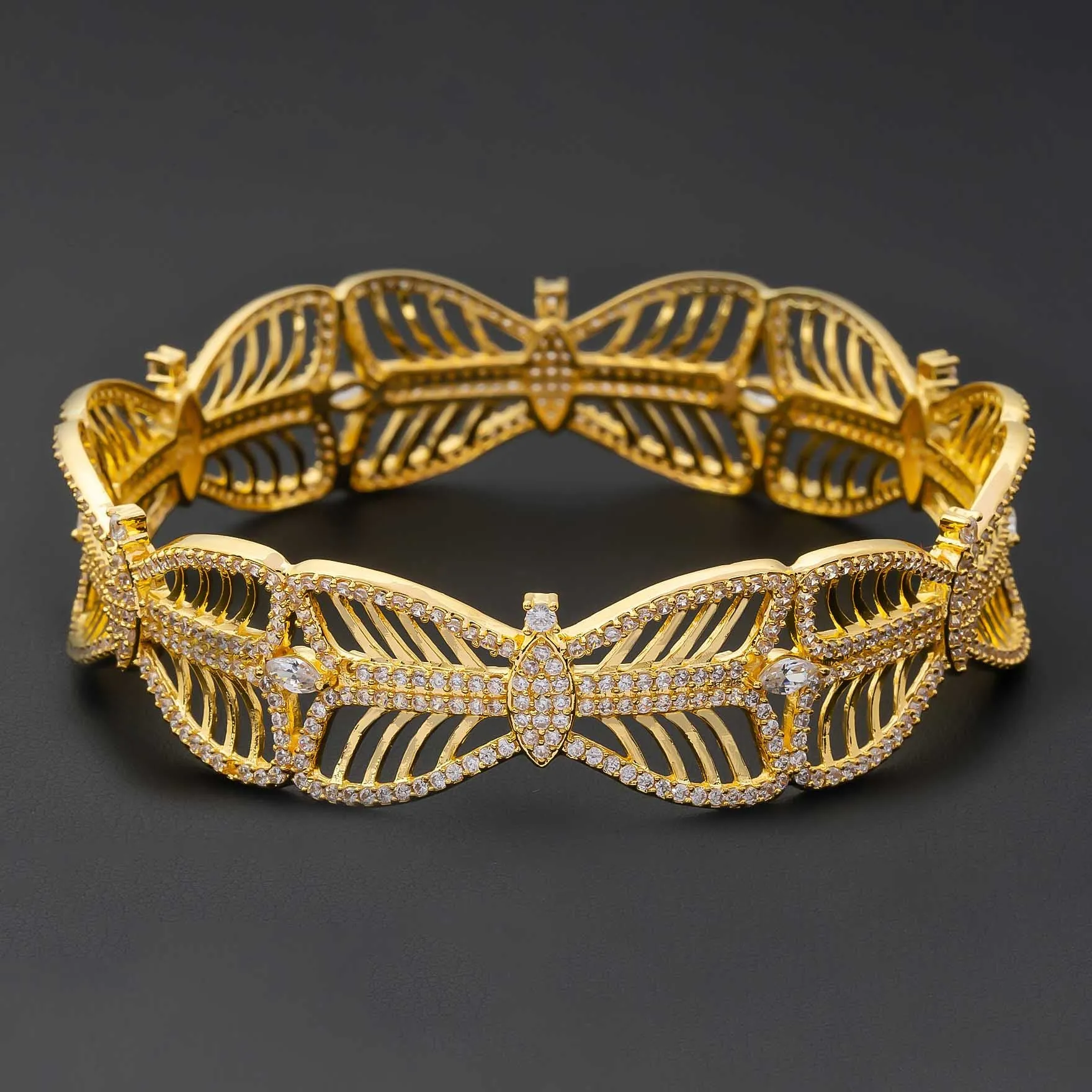 PREMIUM STONE BANGLE  PMSB59W-006
