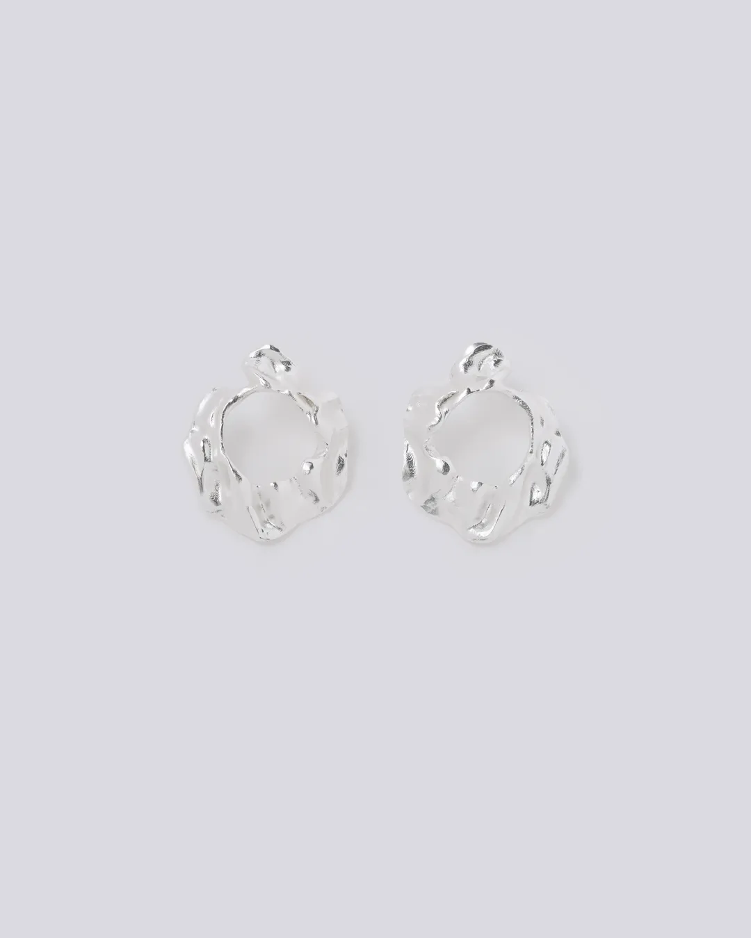 Salome Silver Stud Earrings