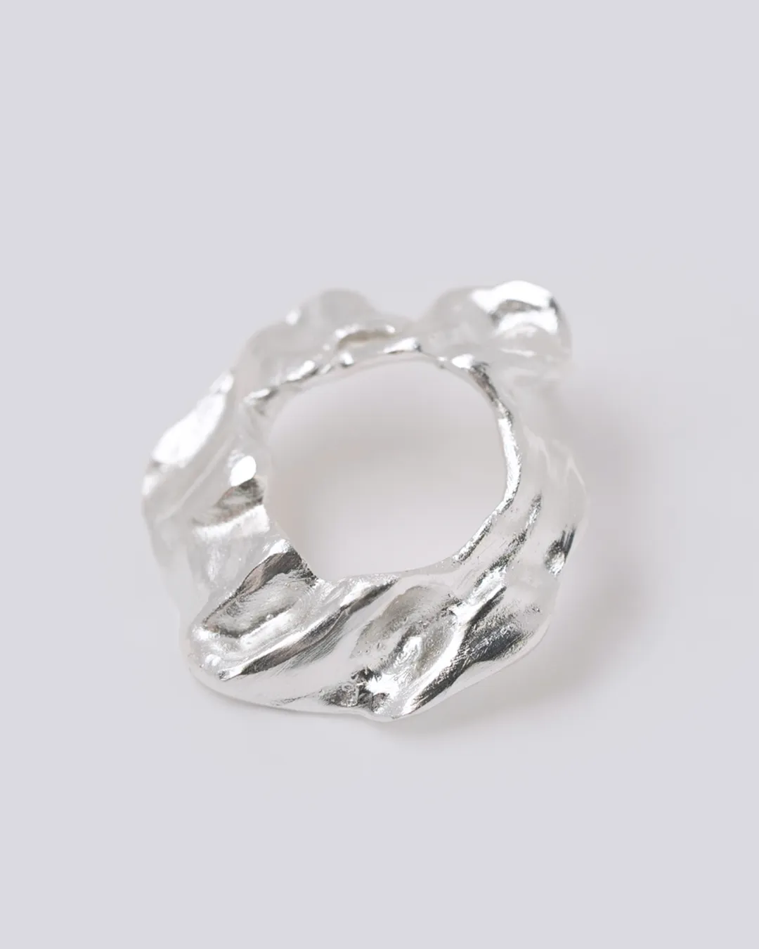 Salome Silver Stud Earrings