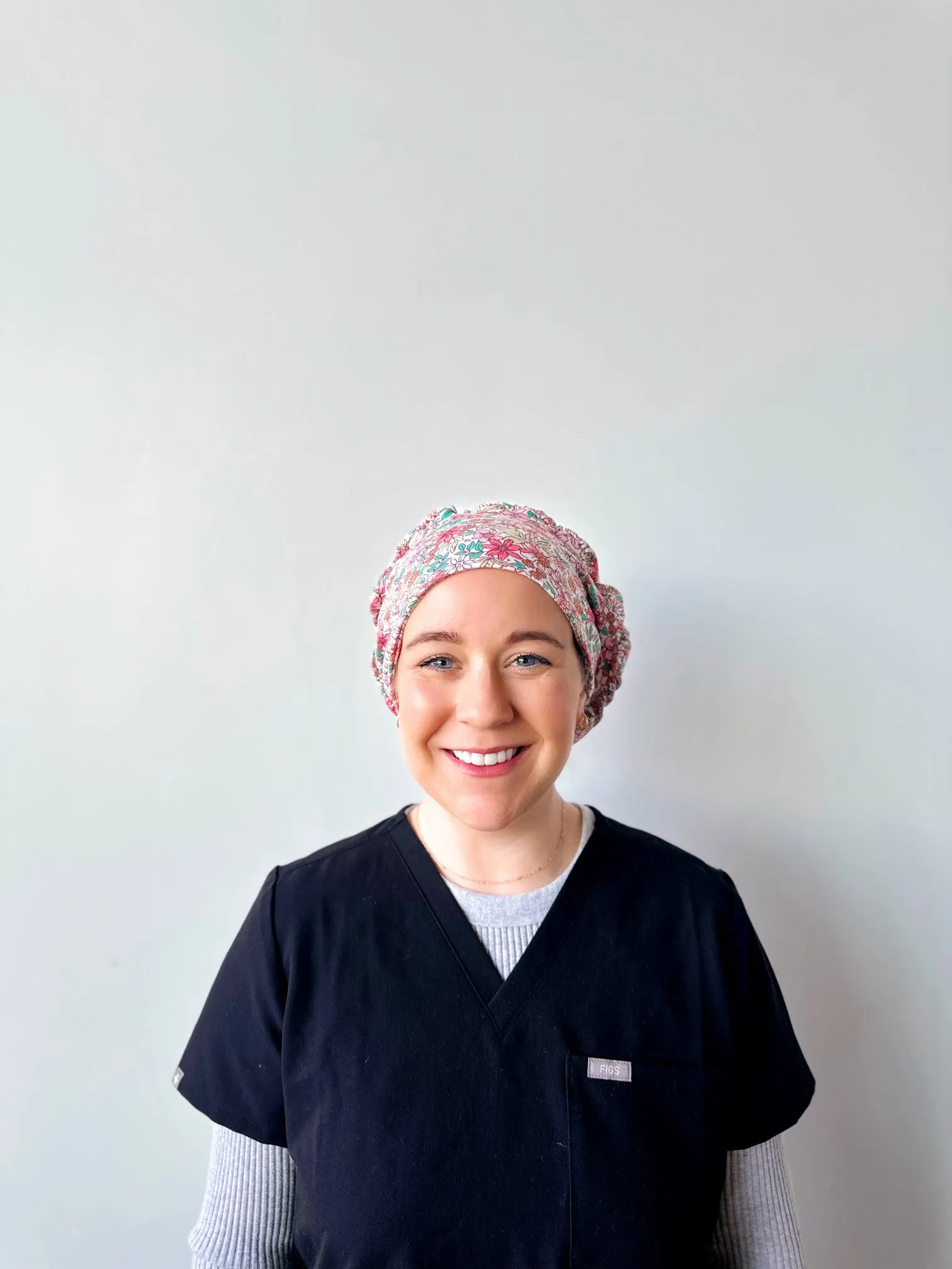 Scrub Hat - Spring Bloom